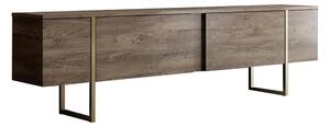 Mobile TV in noce naturale 180x30 cm Luxe - Kalune Design