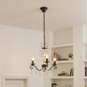 Eglo 49837 - Lampadario a sospensione con catena CHATTISHAM 3xE14/40W