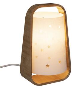 Atmosphera - Lampada da tavolo STARS 1xE14/40W/230V in bambù