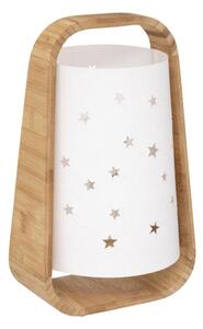 Atmosphera - Lampada da tavolo STARS 1xE14/40W/230V in bambù