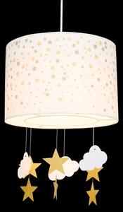 Atmosphera - Lampadario per bambini a cavo STARS 1xE27/40W/230V