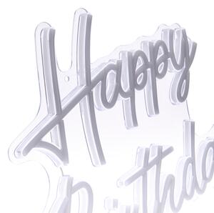 Atmosphera - Neon da parete a LED BUON COMPLEANNO LED/5V