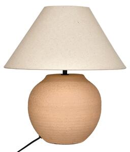 Atmosphera - Lampada da tavolo SEIYA 1xE27/60W/230V marrone/beige