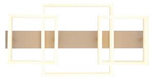 Globo 48047D2 - Plafoniera da soffitto ZARA LED/40W/230V 3000K 33x66 cm