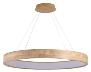 Brilagi -LED Lampadario a cavo FALCON WOOD LED/60W/230V 3000/4000/6000K 80 cm legno