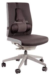 Cuscino lombare memory foam per sedia da ufficio - Nero - Supporto lombare e dorsale - Regolabile per ufficio