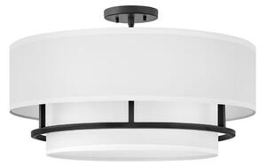 Hinkley HK-GRAHAM-L-BK - Lampadario a plafone GRAHAM 4xE14/40W/230V nero
