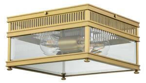 Elstead HOLBORN-F-BB - Lampada da esterno HOLBORN 2xE27/60W/230V IP44 dorata