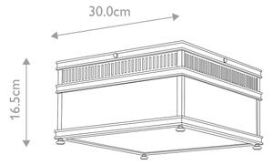 Elstead HOLBORN-F-PC - Lampada da esterno HOLBORN 2xE27/60W/230V IP44, finitura cromo lucido
