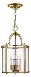 Hinkley HK-GENTRY-P-M-PB - Lampadario a catena GENTRY 4xE14/60W/230V dorato
