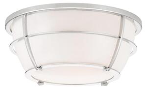 Quoizel QZ-CHANCE-F-PC - Plafoniera per bagno CHANCE 2xE27/60W/230V IP44