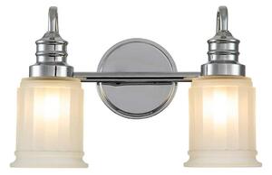 Quoizel QZ-SWELL2-PC-BATH-LED Applique da bagno SWELL 2xG9/3W/230V IP44 cromo