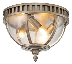 Kichler KL-HALLERON-F-BU - Plafoniera da esterno HALLERON 3xE14/40W/230V IP44