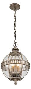 Kichler KL-HALLERON-8M-BU -Lampadario da esterno a catena HALLERON 3xE14/40W/230V IP44
