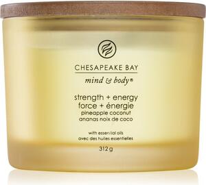 Chesapeake Bay Candle Mind & Body Strength & Energy candela profumata I 312 g