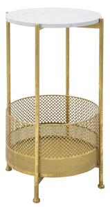 Tavolinetto Basket Ø 35x62 cm in Ferro