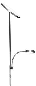 Lampada da terra dimmerabile NORA LED/25W/230V 2200/3000/4000K + LED/5W 3000K cromo + telecomando