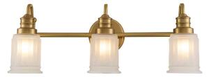 Quoizel QZ-SWELL3-BB-BATH-LED Applique da bagno SWELL 3xG9/3W/230V IP44 oro
