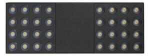 Faro LED Rettangolare 42W per binario Trifase nero PHILIPS Certadrive - Rotabile Colore Bianco Naturale 4.000K