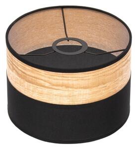 Lampadario a cavo ALBA 3xE27/15W/230V nero/marrone