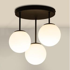 Lampadario a plafone MOONLIGHT 3xE27/15W/230V nero