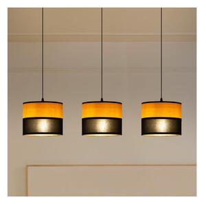 Lampadario a cavo ALBA 3xE27/15W/230V nero/marrone