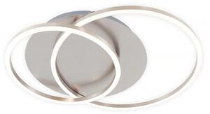 Plafoniera da soffitto dimmerabile a LED 28W/230V 3000K cromo opaco