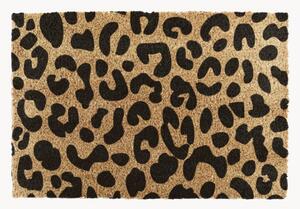 Zerbino in cocco leopardato Leopard