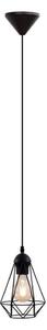 Lampadario LED su cavo 1xE27/6,5W/230V 2500K nero