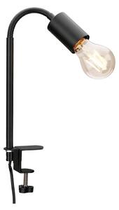 Lampada LED con clip 1xE27/4,2W/230V 2700K nera