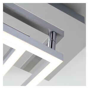 Plafoniera a LED 10W/230V 3000K cromo satinato