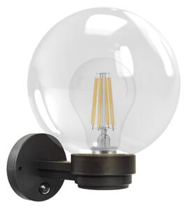 Brilagi - Applique da esterno con sensore HARBOR 1xE27/40W/230V IP33 antracite/trasparente