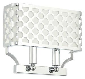 Open Design OR84597 - Applique VERNO 2xE14/12W/230V cromo lucido