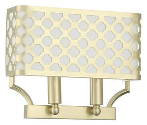 Open Design OR84603 - Applique VERNO 2xE14/12W/230V ottone