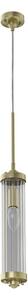 Open Design OR84368 - Lampadario a cavo FIATTO 1xE14/12W/230V in ottone