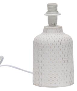 Base della lampada da tavolo Ravello bianco, H 32 cm, E14 MAX8W N/A