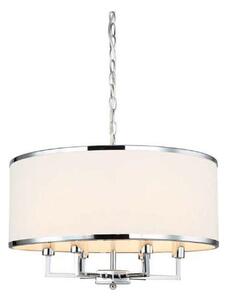 Open Design OR80216 - Lampadario a catena CASA 6xE14/15W/230V crema/cromo lucido