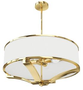 Open Design OR84825 - Lampadario a stelo GERDO 4xE27/12W/230V oro/bianco