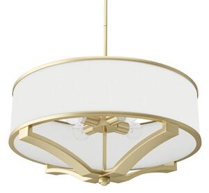 Open Design OR84818 - Lampadario a stelo GERDO 4xE27/12W/230V ottone/bianco
