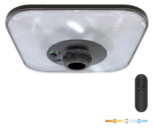 Lampione stradale solare a LED con sensore SOLSUMI LED/25W/3,2V IP54 24000 mAh + telecomando