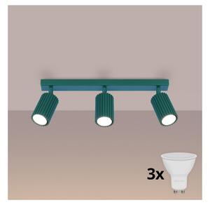 Brilagi - Faretto LED CRESTO 3xGU10/10W/230V turchese