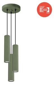 Brilagi - Lampadario LED a cavo CRESTO 3xGU10/10W/230V verde