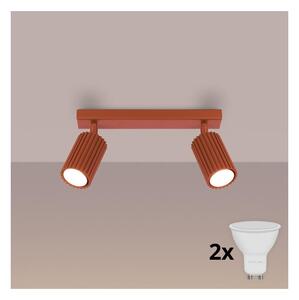 Brilagi - Faretto LED CRESTO 2xGU10/10W/230V rosso