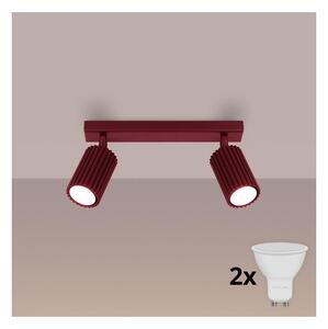 Brilagi - Faretto LED CRESTO 2xGU10/10W/230V bordeaux
