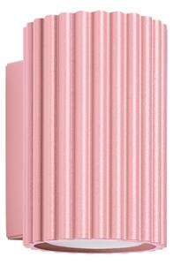 Brilagi - Applique LED CRESTO 1xGU10/10W/230V 10 cm rosa