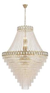 Searchlight 1711-102SB - Lampadario sospeso a catena LOUIS PHILLIPE 28xE14/60W/230V