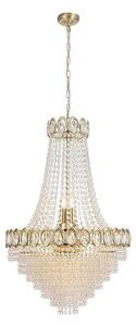 Searchlight 1711-11SB - Lampadario a sospensione con catena LOUIS PHILLIPE 8xE14/60W/230V