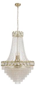 Searchlight 1711-11SB - Lampadario a sospensione con catena LOUIS PHILLIPE 8xE14/60W/230V