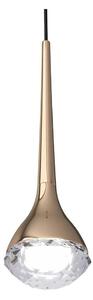 Open Design OR80315 - Lampadario a sospensione con cavo CRIMA LED/7W/230V oro rosa