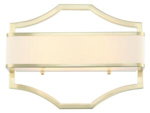 Open Design OR84511 - Applique da parete GERDO 2xE14/12W/230V ottone/bianco